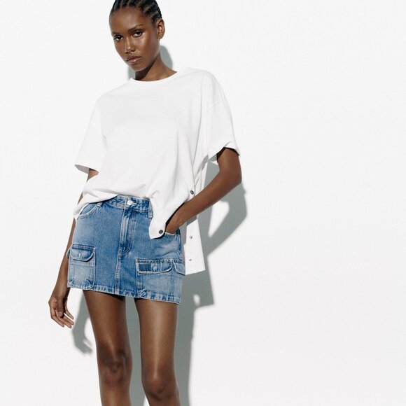 BRAND NEW ZARA SKIRT, SIZE 26 - Picture 3 of 17